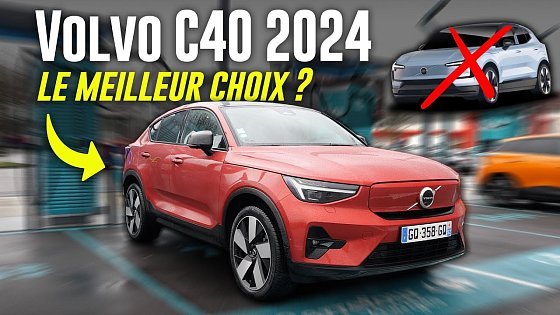 Video: Pourquoi le VOLVO C40 est le meilleur choix en électrique chez Volvo en 2024 ?