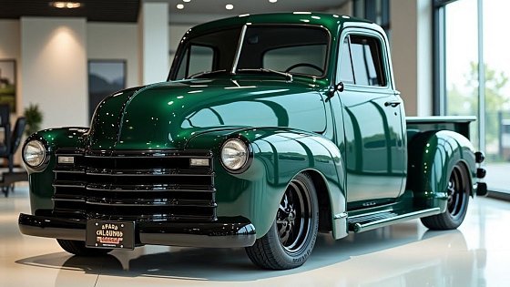 Video: "2026 Chevrolet Vintage Pickup – Iconic Retro-Style Chevy Workhorse!"