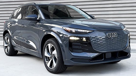 Video: 2025 Audi Q6 e-tron - Interior, Exterior and Features