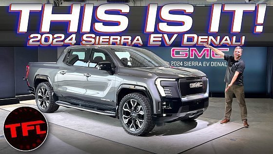 Video: WORLD DEBUT: Is the All-new GMC Sierra EV Denali the BEST Electric Truck Yet? Here's the Full Tour!