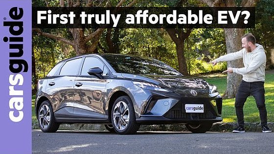 Video: 2024 MG4 electric car review: Excite 51 | BYD Dolphin rival is Australia's cheapest new EV - almost