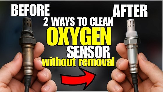 Video: 2 Fast & Easiest Ways on How to Clean Oxygen sensor without Removing It (Cleaning O2 Sensor)