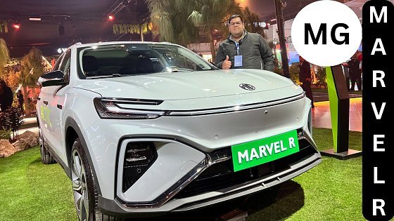 Video: MG Marvel R 2023 | All-electric mid-size SUV | Coming to India? | Range | Power | Battery Pack