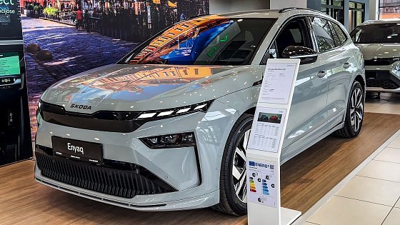 Video: Skoda Enyaq Sportline (2025) - Interior and Exterior Walkaround 4K