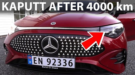 Video: Mercedes CLA 350 4Matic headlights test