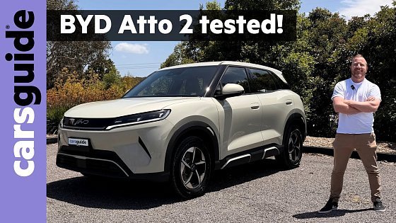 Video: BYD Atto 2 2026 review Australia: Game-changing electric small SUV undercuts Hyundai Kona & MG S5 EV