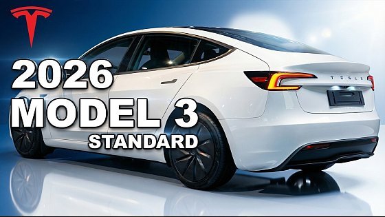 Video: 2026 Model 3 Standard Review | The Cheapest Tesla Just Got Shockingly Advanced!
