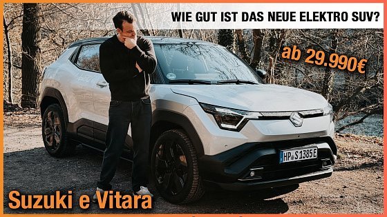 Video: Suzuki e Vitara im Test (2025) Wie gut ist das NEUE Elektro SUV ab 29.990€?! Fahrbericht | Review