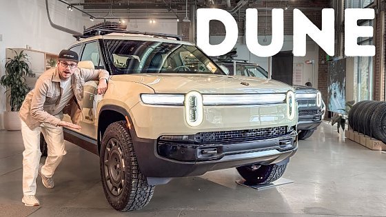 Video: Rivian R1T California Dune Edition Full Tour! Tri-Motor Meets Adventure