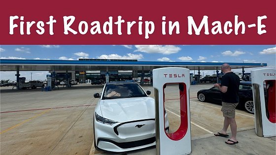 Video: First roadtrip +200 miles in the #Ford #Mustang #MachE | Port Aransas ?️☀️
