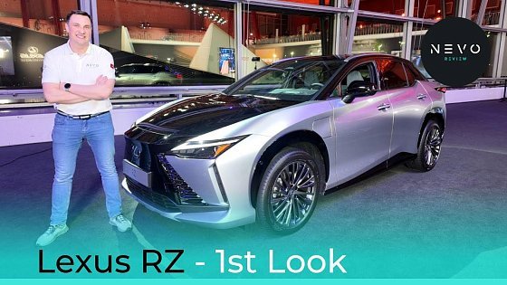 Video: New Lexus RZ -1st Look including Steer-By-Wire and Virtual Gear Shifting!