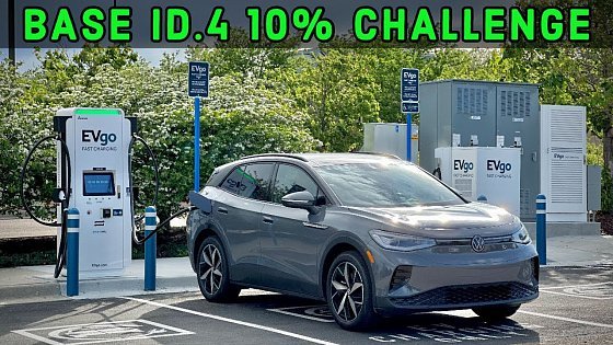 Video: Volkswagen ID.4 62kWh RWD Takes On The 10% Challenge!