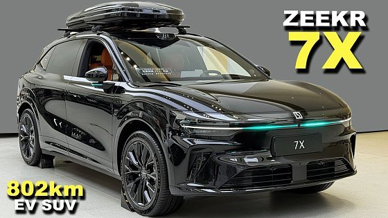 Video: 2026 Zeekr 7X - 802km Range Luxury EV SUV Full Tour