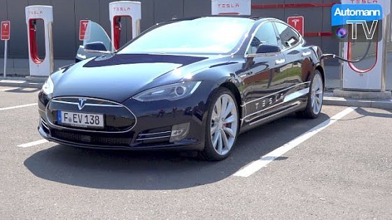 Video: 2015 Tesla Model S P85 D (700hp) - DRIVE & SOUND (60FPS)