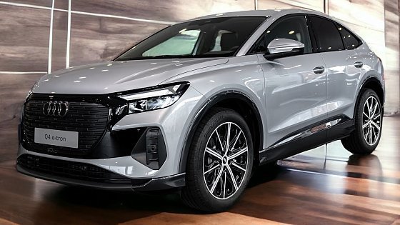 Video: 2023 Audi Q4 Sportback 35 e-tron - Interior and Exterior Details