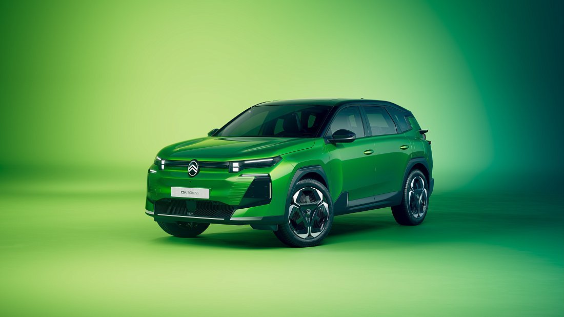 Фото Citroën C5 Aircross Comfort Range (2025-…) вид спереди, экстерьер