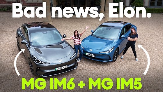 Video: FIRST DRIVE: MG takes on Tesla with new IM5 and IM6. Game over, Elon?