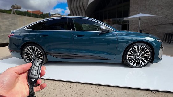 Video: Audi A6 Sportback e-tron (2025) - Driving + Walkaround 4k - Interior, Exterior