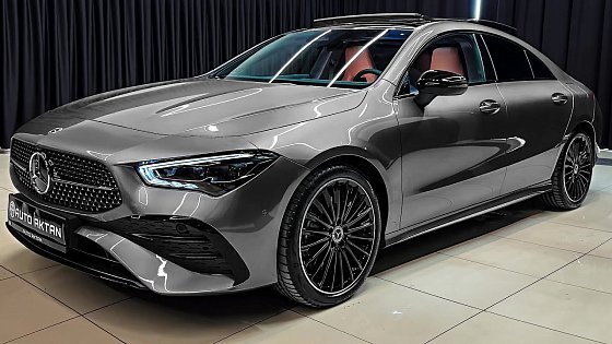 Video: NEW Mercedes CLA (2024) - Sport Midsize Sedan!