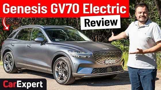 Video: 2022 Genesis Electrified GV70 review (inc. 0-100)