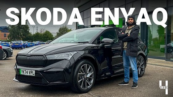 Video: Skoda Enyaq 85x SportLine Plus Review | First Drive | Exterior and Interior Walkaroun