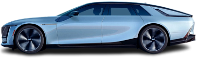 Side view photo of Cadillac Celestiq (2024-…) on transparent background