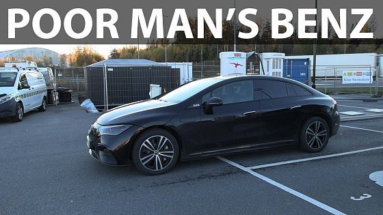 Video: Mercedes EQE 300 range test