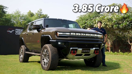 Video: Most Rare Car In India? 2024 GMC Hummer EV 3x SUV Drive Review