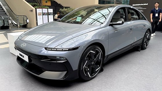 Video: [4K] 2026 Hyundai IONIQ 6 F/L Long Range First Look