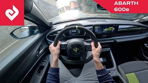 Video: POV Abarth 600e | Walkaround, Trunk, Cockpit, Driving, Launch Control