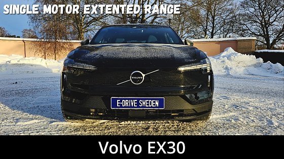 Video: 2024 Volvo EX30 "Extented" Single Motor 272hp | Walkaround | Acceleration | Fly by | Range test | 4K
