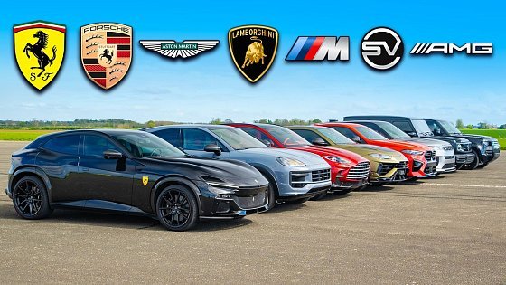 Video: Ultimate SUV DRAG RACE