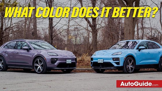 Video: Porsche Macan 4 EV vs Porsche Macan Turbo EV