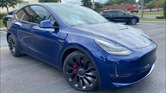 Video: 2020 Tesla Model Y Performance POV Test Drive & Review