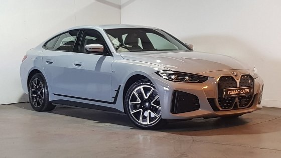 Video: 2022 BMW I4 EDRIVE 40 M SPORT
