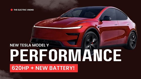 Video: NEW Tesla Model Y Performance Gets 620 HP and HUGE Range Increase
