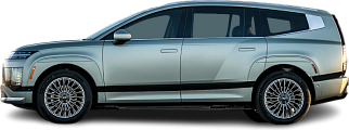 Side view photo of Hyundai Ioniq 9 Performance AWD (2025-…) on transparent background
