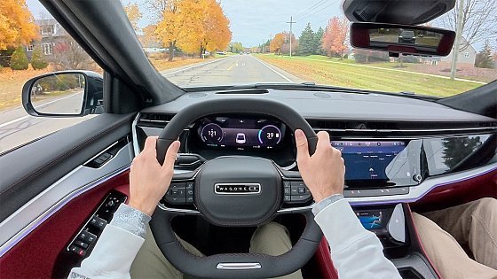 Video: 2025 Jeep Wagoneer S Launch Edition - This 600hp Tire Shredder Should Have an SRT Badge (POV)