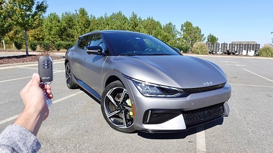 Video: 2024 KIA EV6 GT AWD: Start Up, Walkaround, Test Drive and Review