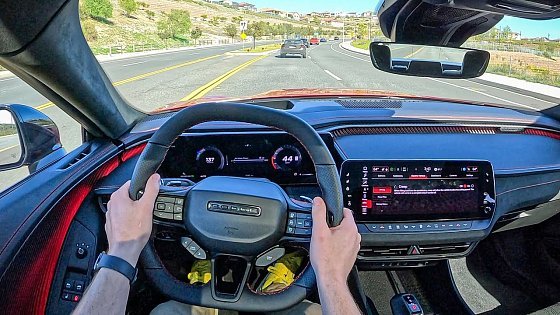 Video: 2024 Dodge Charger Daytona Scat Pack - POV First Drive (Binaural Audio)