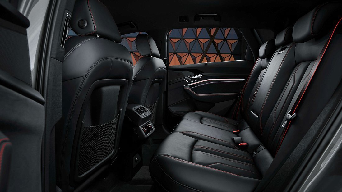 Фото Audi Q8 e-tron 55 quattro (2022-…) задние и пассажирские сиденья
