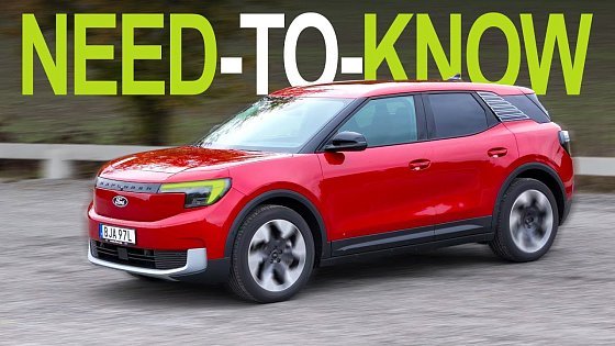 Video: Ford Explorer Electric - Watch before YOU buy! | Charging, Range, Noise, 0-100