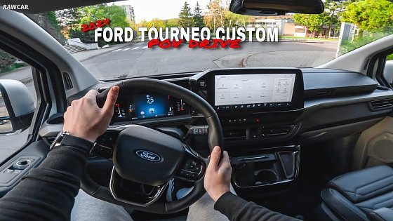 Video: 2024 Ford Tourneo Custom [2.0 TDCi / 125 kW 8AT AWD] - POV Test Drive