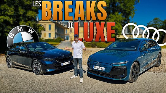 Video: BMW i5 Touring vs Audi A6 e-tron Avant : Le combat des Breaks de luxe !
