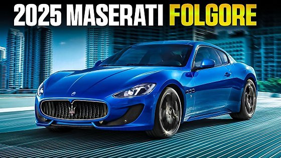 Video: Experience Electrifying Speed with 2024 Maserati GranTurismo Folgore!