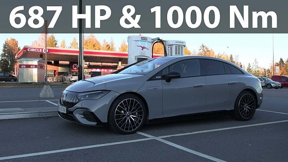 Video: Mercedes EQE 53 4Matic+ range test