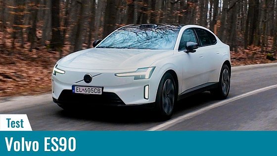 Video: Veľmi sadne do ruky: Volvo ES90 Single Motor Extended Range Test 2026 4K