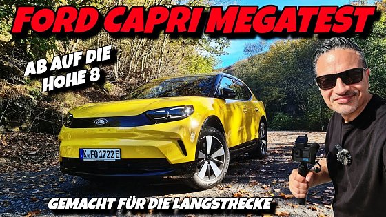 Video: Ford Capri RWD Basis Überrascht mit Effizienz! Elektroauto für Langstrecke aus Köln. #ford