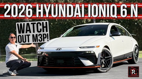Video: The 2026 Hyundai Ioniq 6 N Is A High-Powered Super Sedan With Next Level Performance