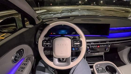 Video: 2026 Hyundai Ioniq 9 AWD Performance Calligraphy Design - POV Night Drive (Binaural Audio)